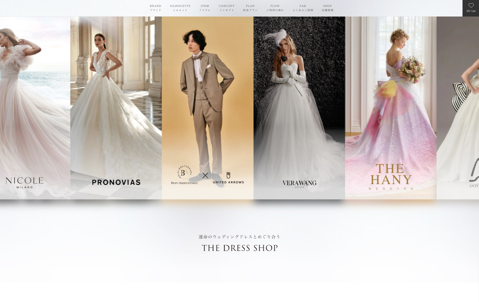 THE DRESS SHOP